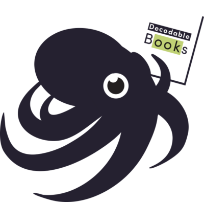 Decodable books mascot