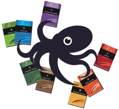 Octopus-holding-titles